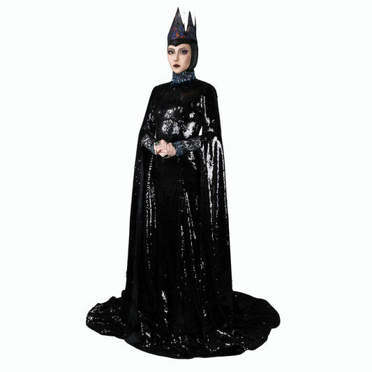 Snow White 2025 Evil Queen Dress Cosplay Costume Grimhilde - VikiDoky