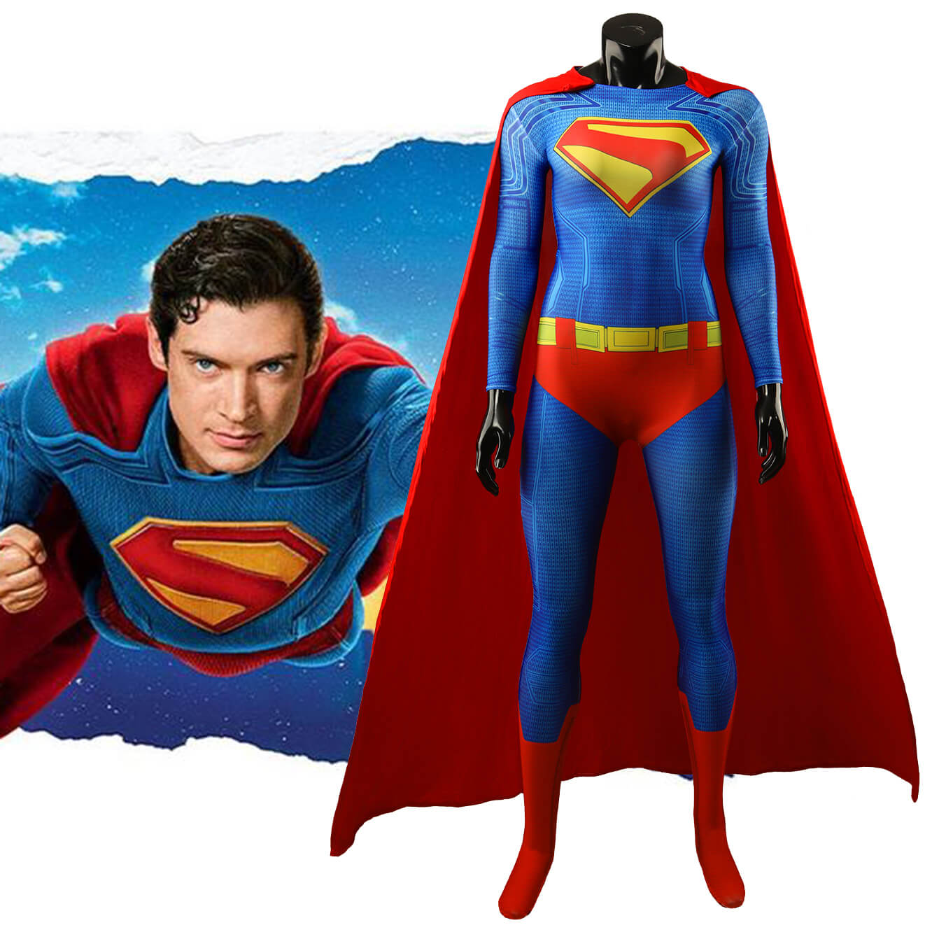 2025 Clark Kent Superman Legacy Cosplay Costume for Women