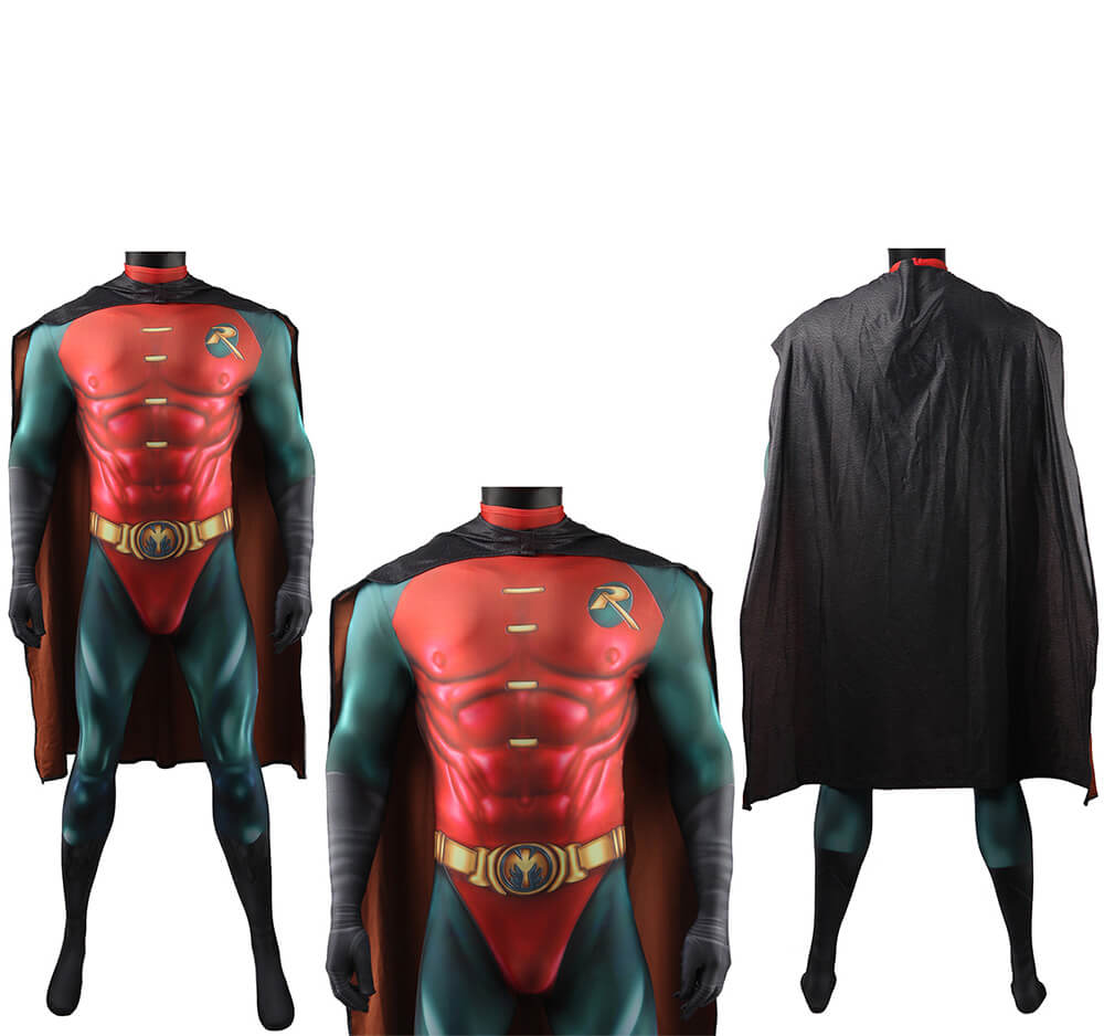 Robin Dick Grayson Cosplay Costume for Men