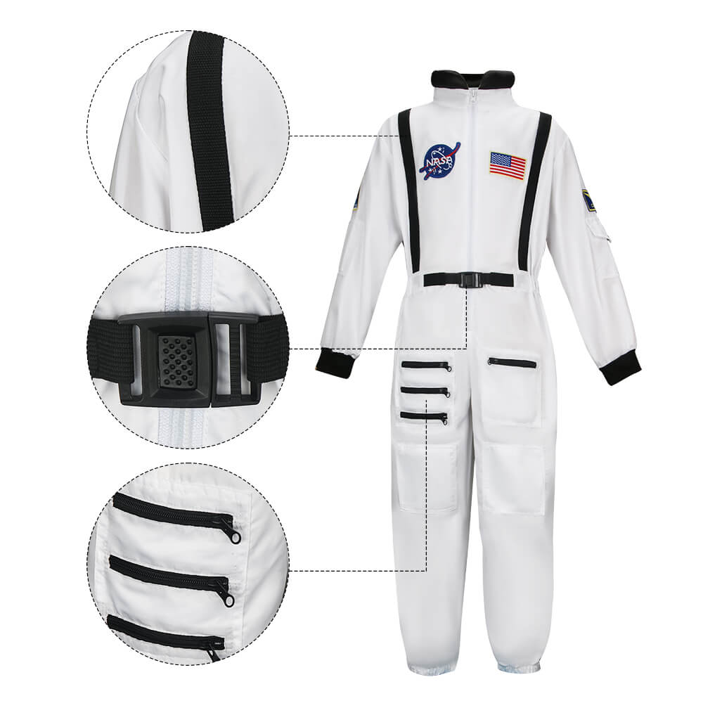 Child Astronaut Costume NASA Space Suit Halloween