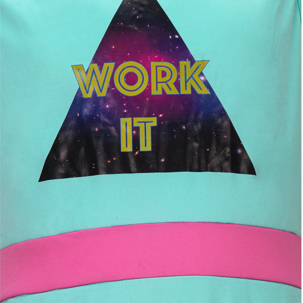 Men's 80s Fitness Costumes Workout Halloween Outfits Vikidoky
