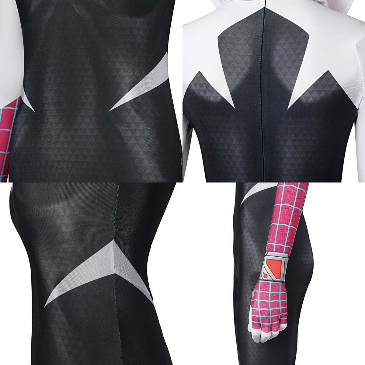 Gwen Stacy Jumpsuit Cosplay Costume Spider-Man Across the Spider-Verse - VikiDoky