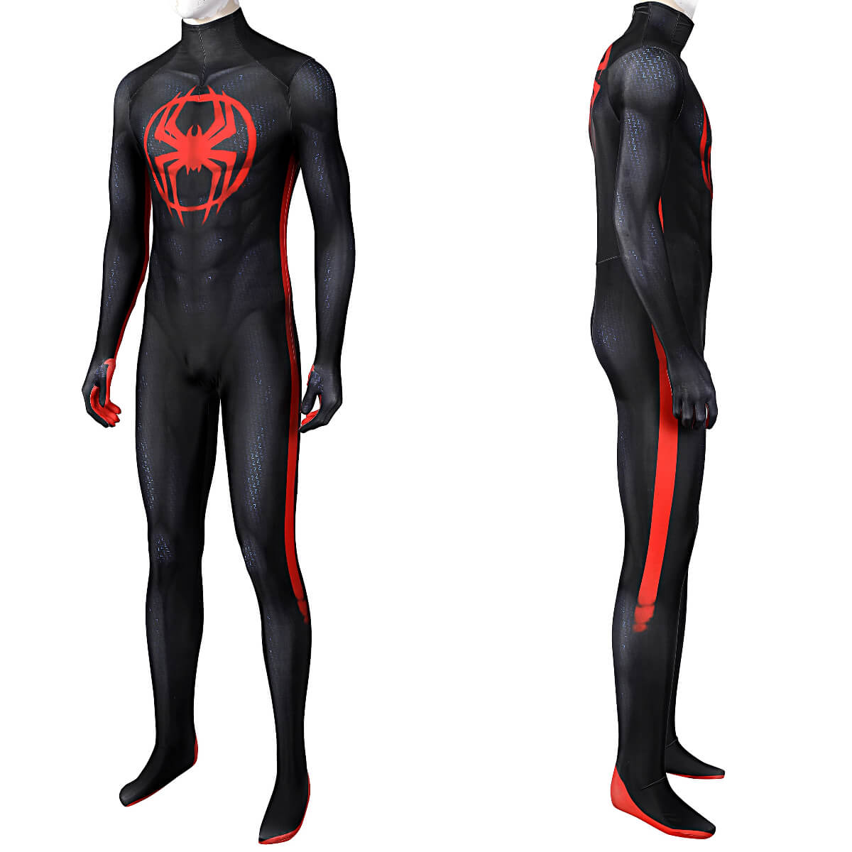 Spider-Man Across the Spider-Verse Miles Morales Cosplay Costume Vikidoky