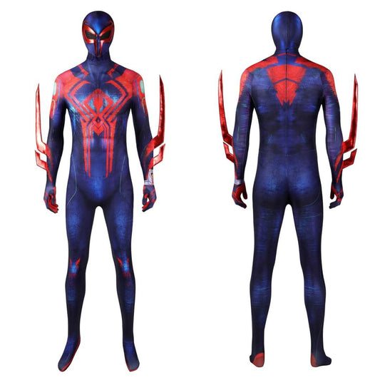 Spiderman 2099 Cosplay Costume Across the Spider-Verse Miguel O'Hara