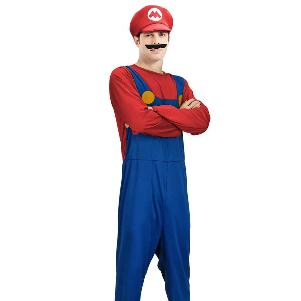 Vikidoky Men's Mario Costume The Super Mario Bros. Movie – VikiDoky