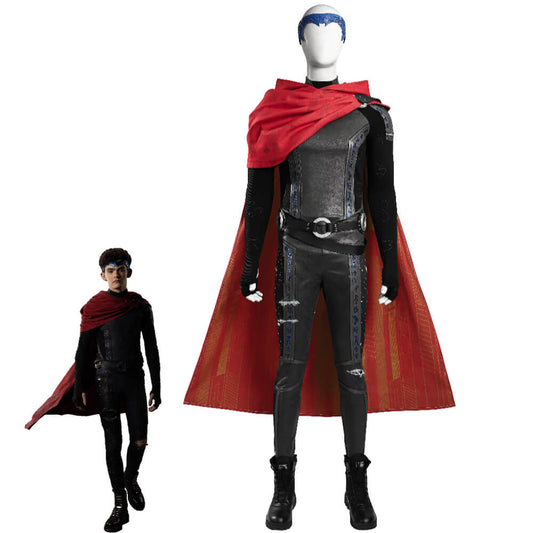 Agatha All Along Wiccan Billy William Maximoff Cosplay Costume Vikidoky