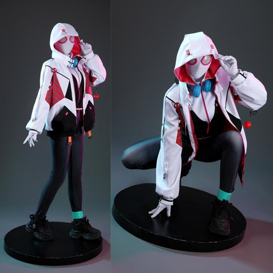 All New Spider Gwen The Ghost Spider Cosplay Costume