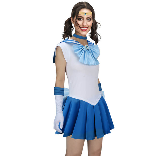 Ami Mizuno Anime Cosplay Costume Vikidoky