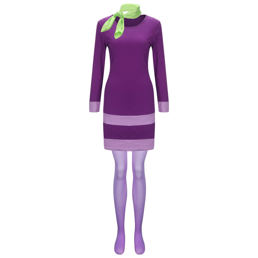 Daphne Blake Anime Cosplay Costume Vikidoky