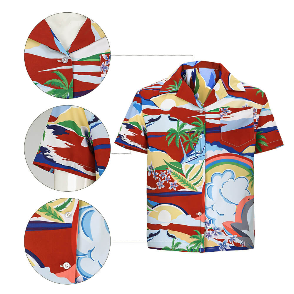 Argylle Movie Wyatt Hawaiian T-Shirt for Men Vikidoky