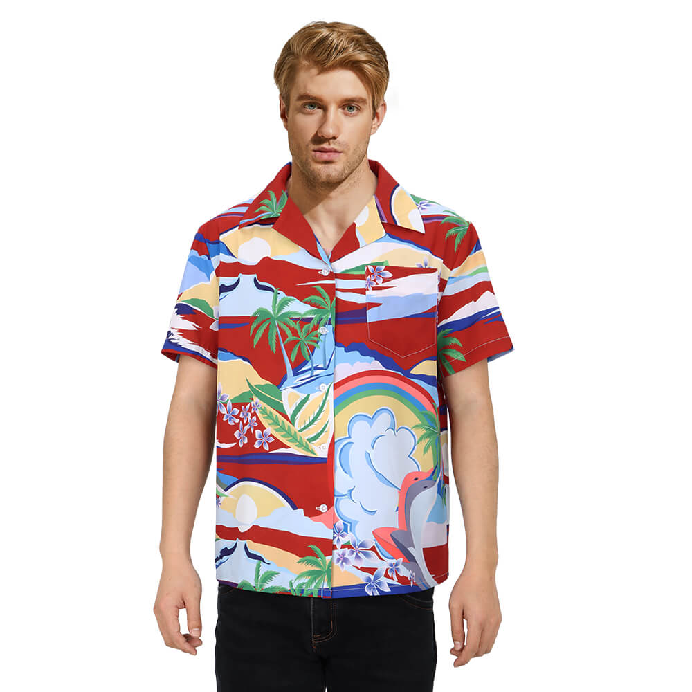 Argylle Movie Wyatt Hawaiian T-Shirt for Men Vikidoky
