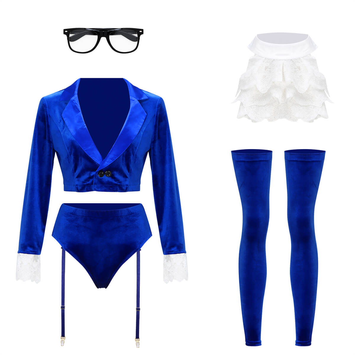 Austin Powers Women's Costume International Man of Mystery Vikidoky