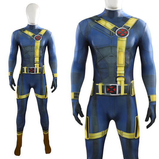 Avengers 5 Doomsday Cyclops Cosplay Costume Jumpsuit