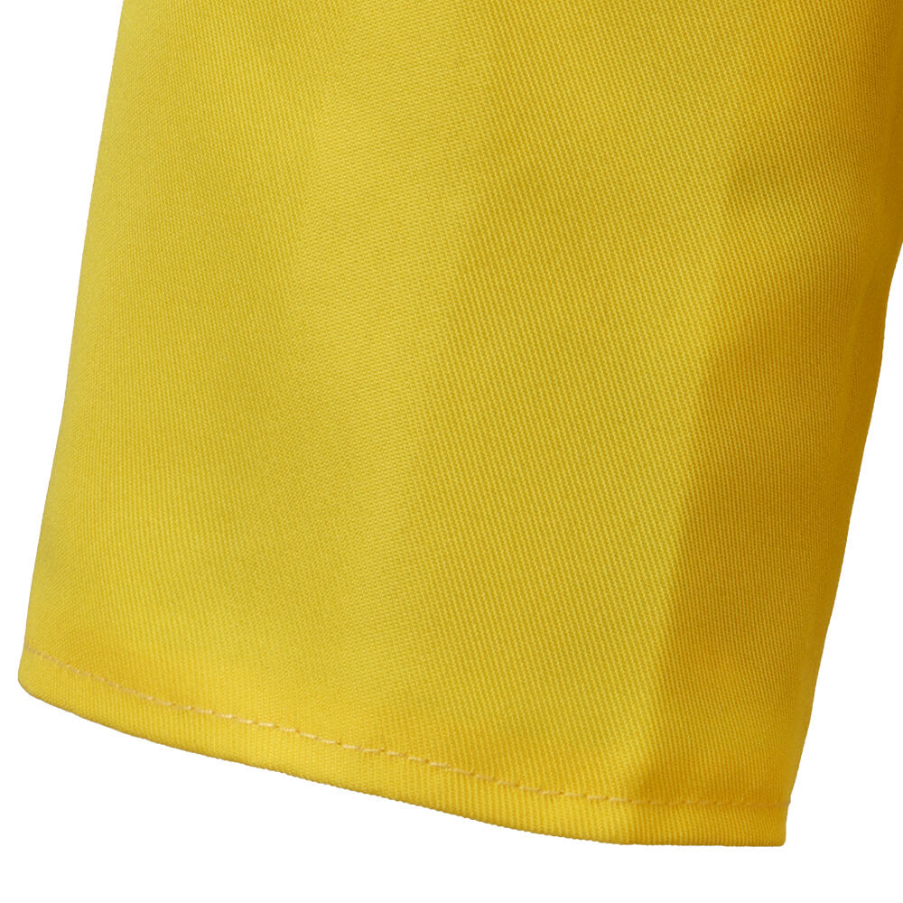 Back to the Future Doc Brown Cosplay Costume Yellow Suit Vikidoky