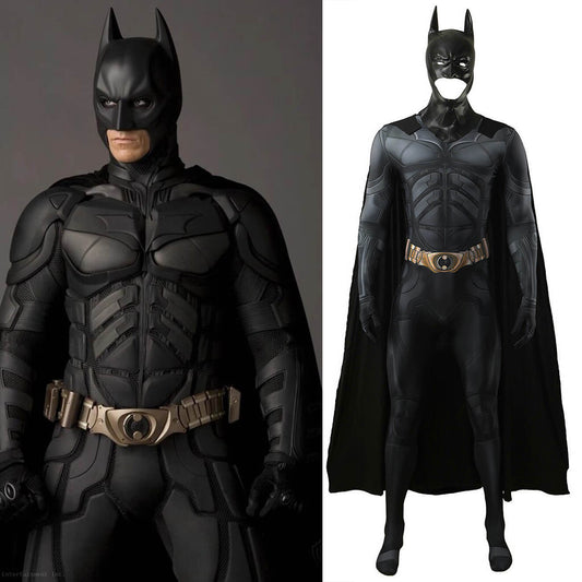 Batman The Dark Knight Cosplay Costume Bruce Wayne - VikiDoky