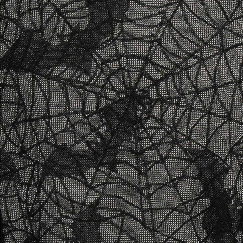 Spider Webs Bats Poncho Halloween Costume Vikidoky