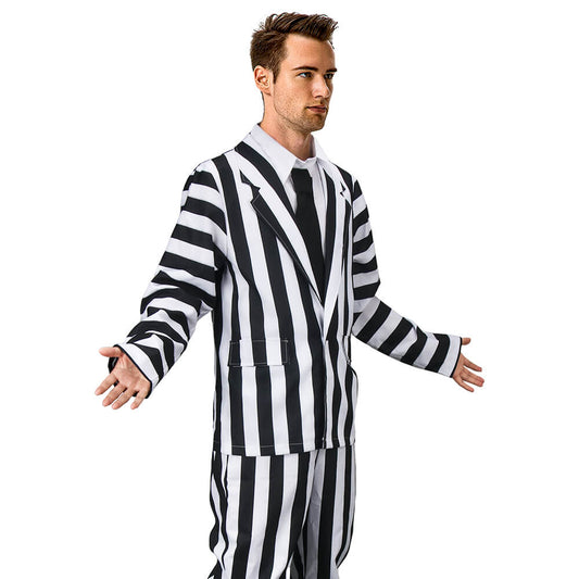 Beetlejuice Betelgeuse Cosplay Costume Vikidoky