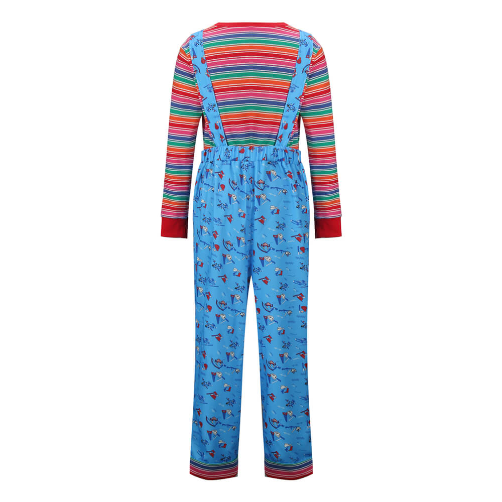 Kids Child's Play Chucky Good Guys Cosplay Costume Vikidoky