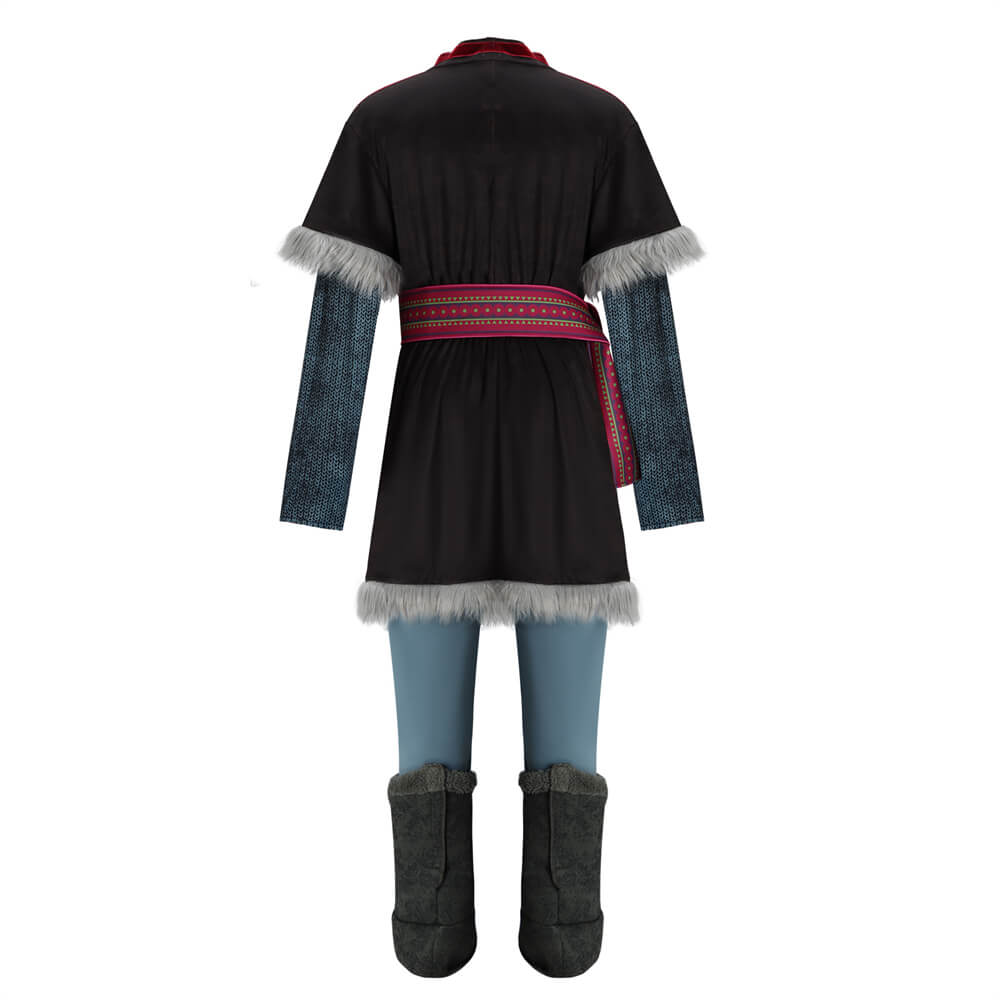 Boys Frozen Kristoff Bjorgman Cosplay Costume Vikidoky