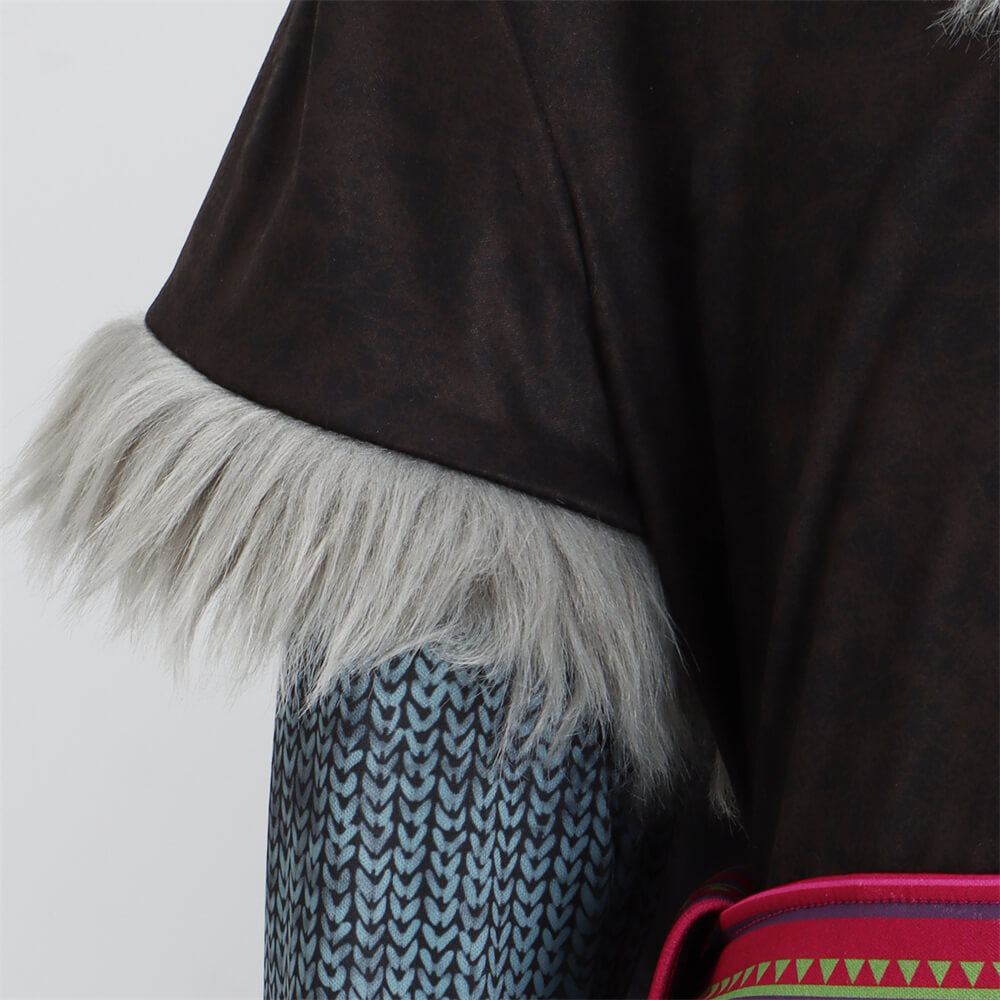 Boys Frozen Kristoff Bjorgman Cosplay Costume Vikidoky