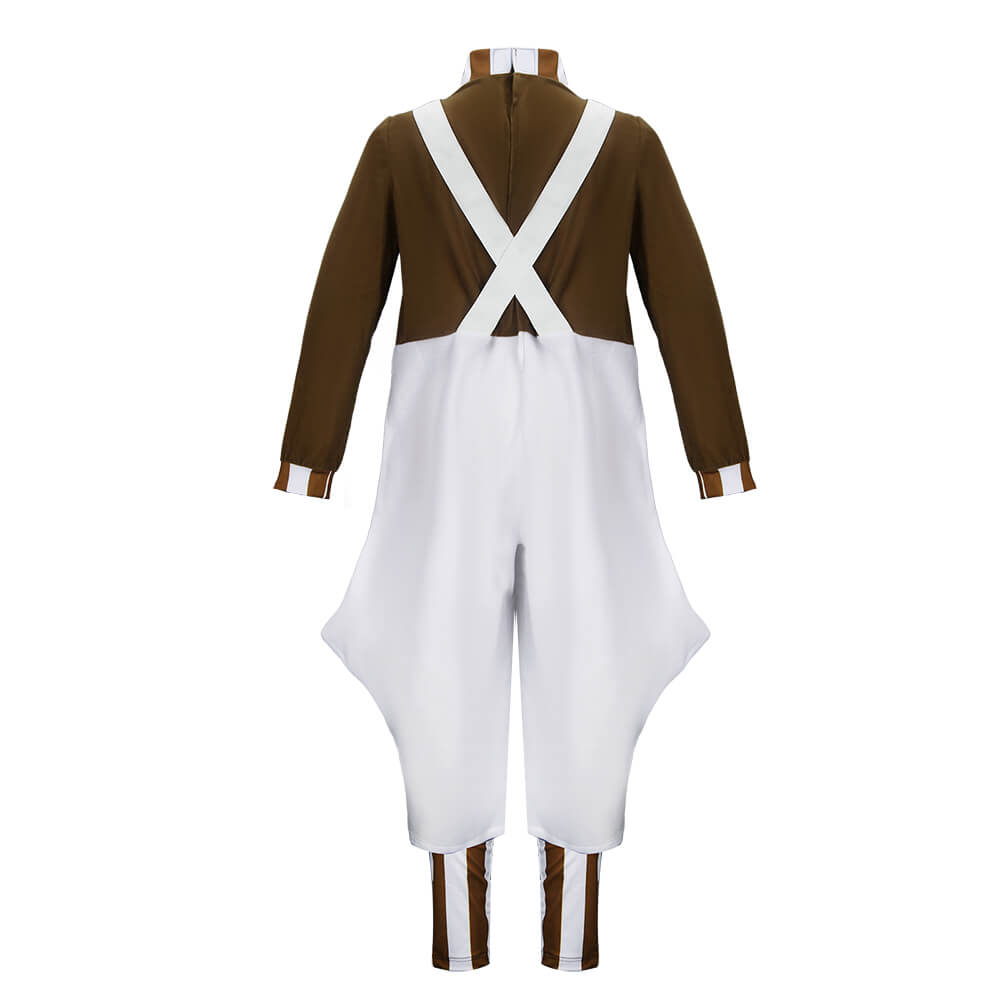 Kids Oompa Loompa Costume Willy Wonka Charlie and the Chocolate Factory (Ready to Ship)