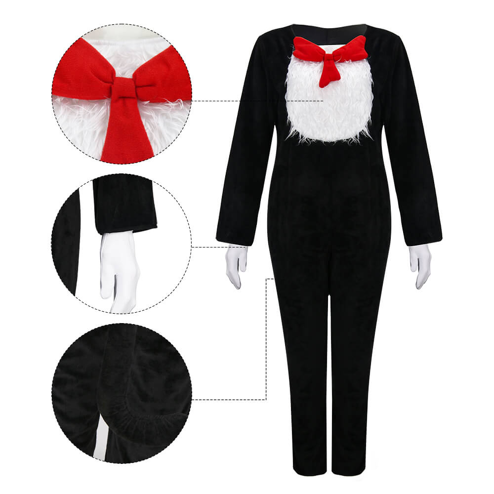 Child Dr. Seuss The Cat in the Hat Costume Hat Halloween Cosplay Vikidoky