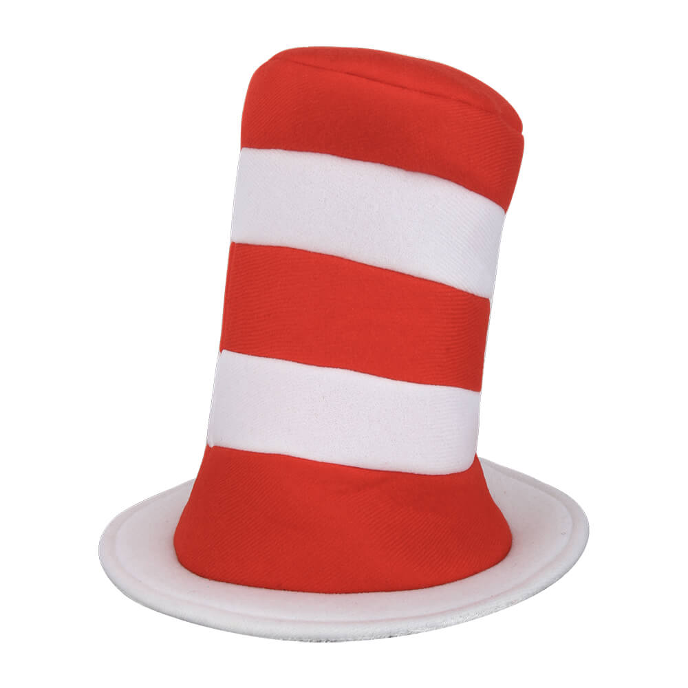 Child Dr. Seuss The Cat in the Hat Costume Hat Halloween Cosplay Vikidoky