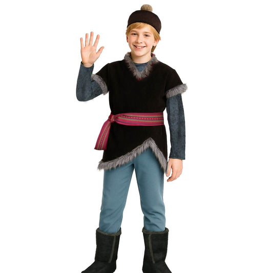Boys Frozen Kristoff Bjorgman Cosplay Costume