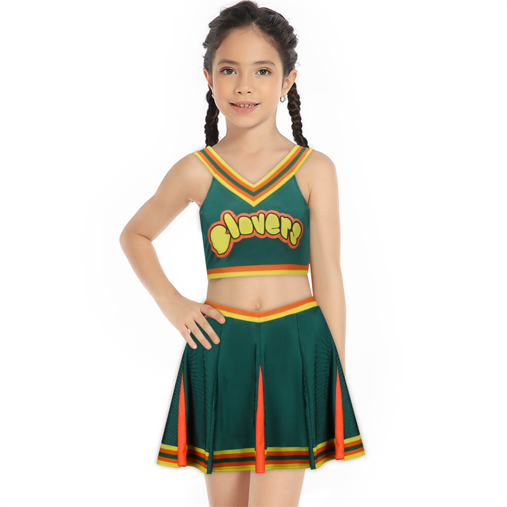 Girls Bring It On Clovers Cheerleading Uniform Vikidoky