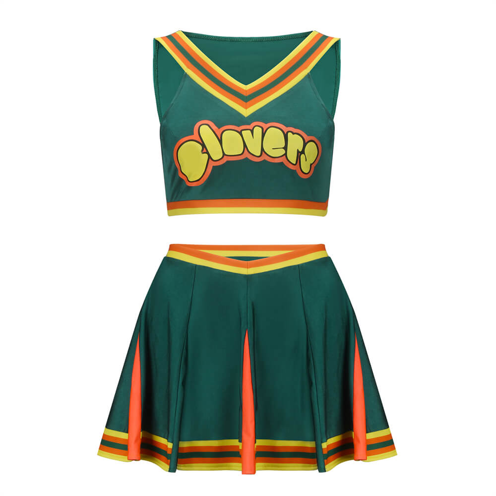 Girls Bring It On Clovers Cheerleading Uniform Vikidoky