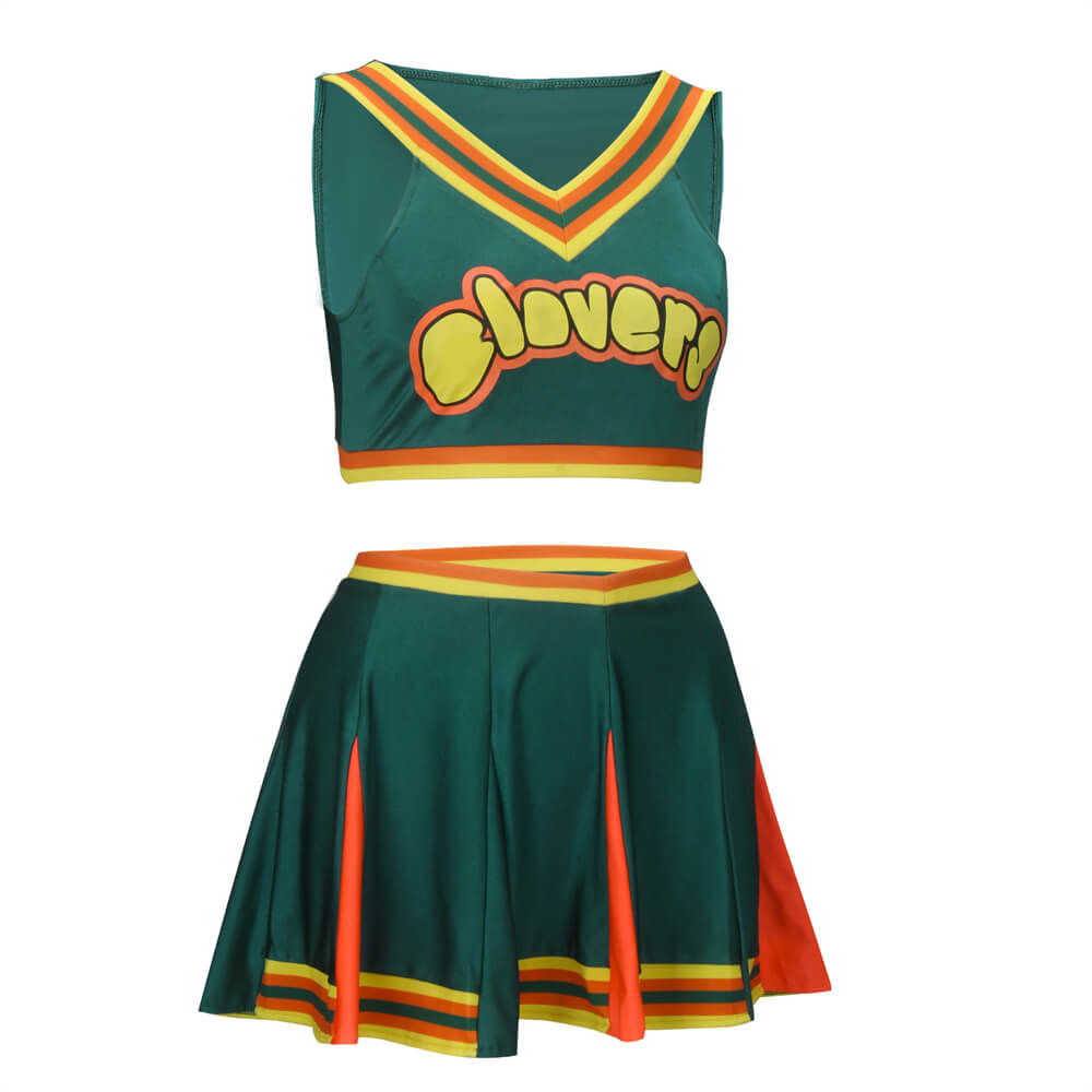 Girls Bring It On Clovers Cheerleading Uniform Vikidoky