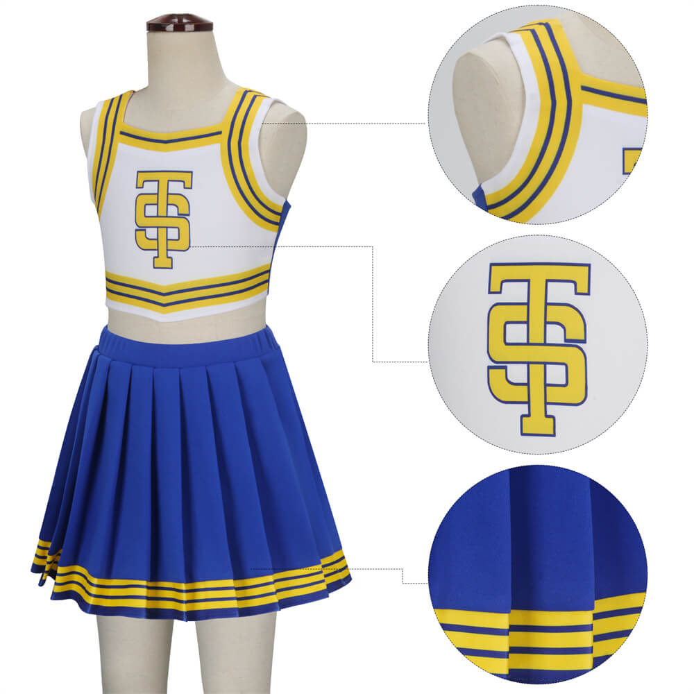 Girls Taylor Swift Cheerleader Uniform Vikidoky