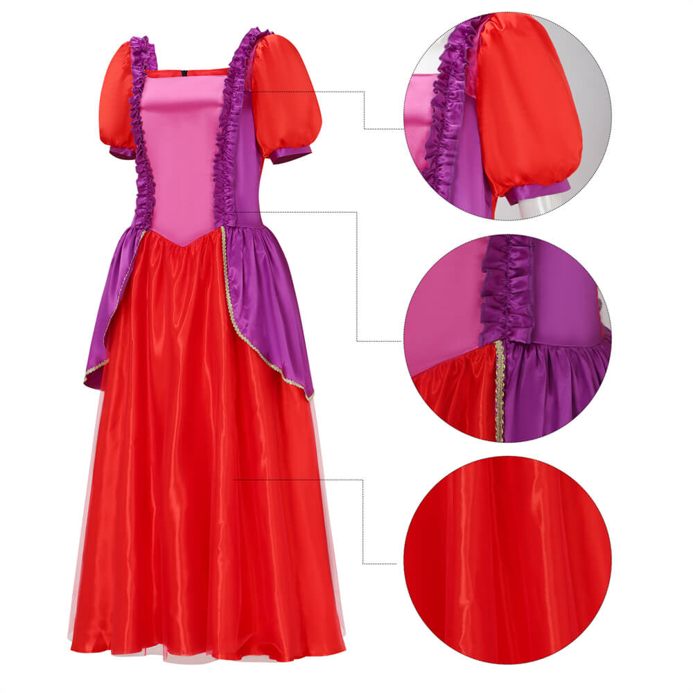 Cinderella Anastasia Tremaine Princess Dress Cosplay Costume Ugly Step Sister Vikidoky
