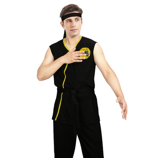 Cobra Kai Cosplay Costume Karate Kid Robby Keene Uniform New Edition Vikidoky