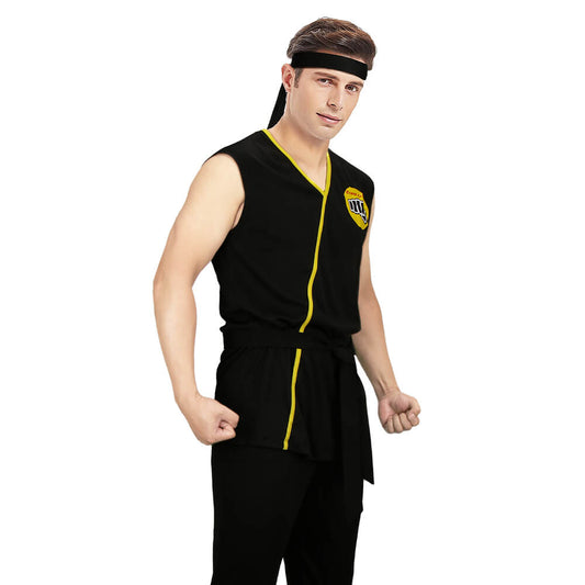 Cobra Kai Cosplay Costume Karate Kid Robby Keene Uniform New Edition Vikidoky