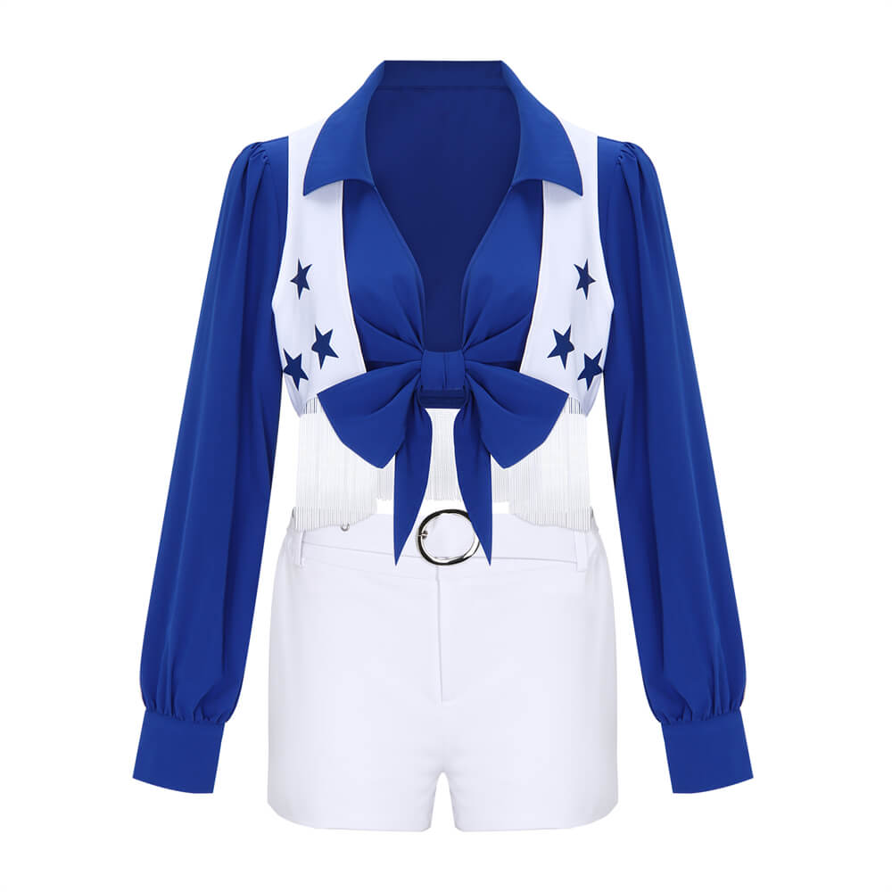 Dallas Cowboys Cheerleader Costume Uniform Vikidoky