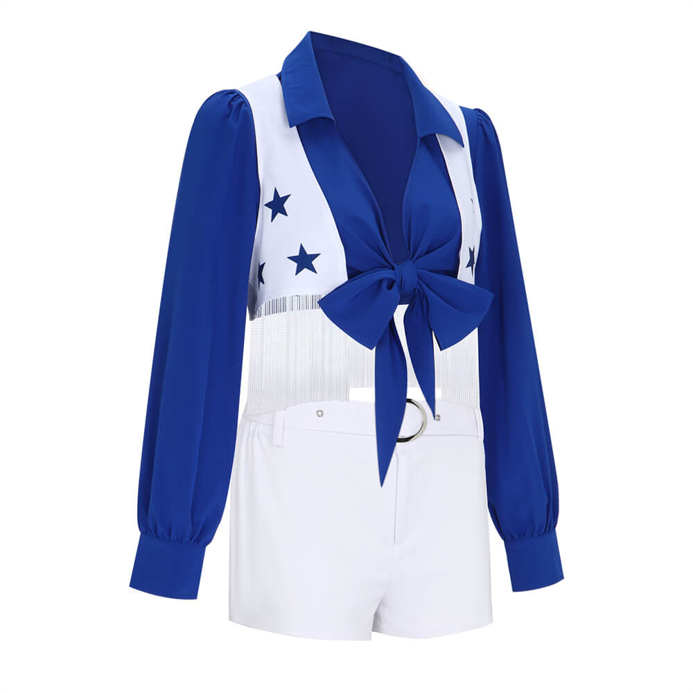 Dallas Cowboys Cheerleader Costume Uniform Vikidoky