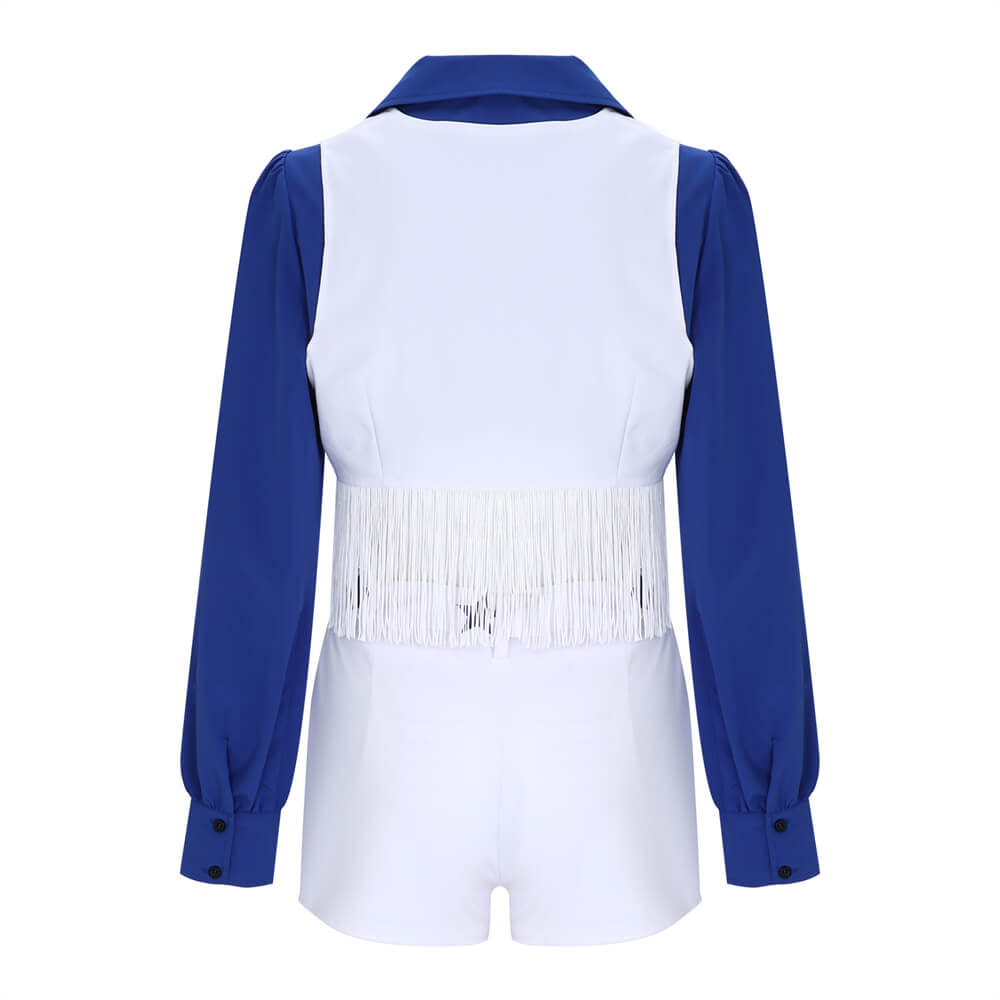 Dallas Cowboys Cheerleader Costume Uniform Vikidoky