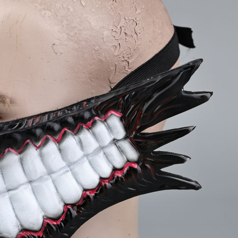 Dandadan Okarun Ken Takakura Mask Cosplay Props for Halloween Vikidoky