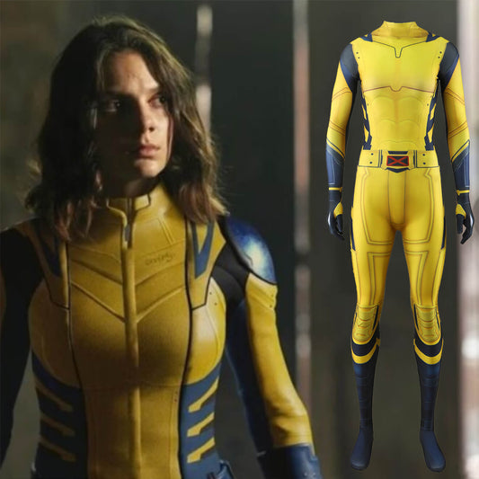 Deadpool 3 X23 Jumpsuit Logan Cosplay Costume Women Wolverine Vikidoky