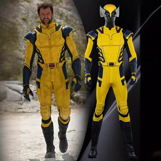 Deadpool 3 Wolverine Logan Halloween Costume Deadpool & Wolverine Cosplay Vikidoky