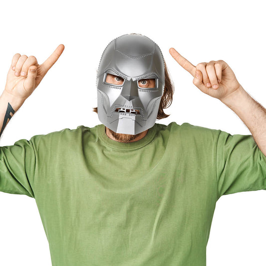 Doctor Doom Mask Cosplay Props for Halloween Vikidoky