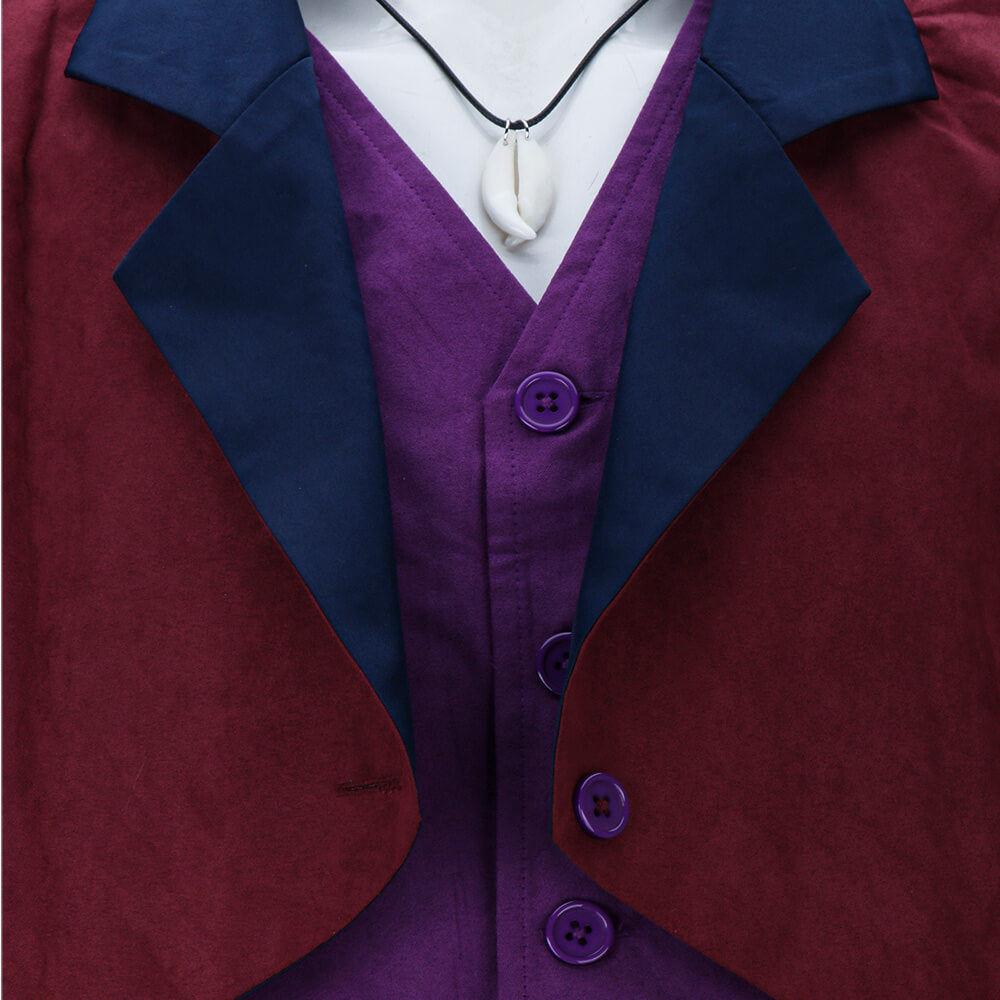 Dr. Facilier Costume The Princess and the Frog Shadow Man Cosplay (Ready to Ship) Vikidoky