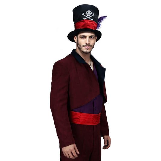Dr. Facilier Costume The Princess and the Frog Shadow Man Cosplay (Ready to Ship) Vikidoky