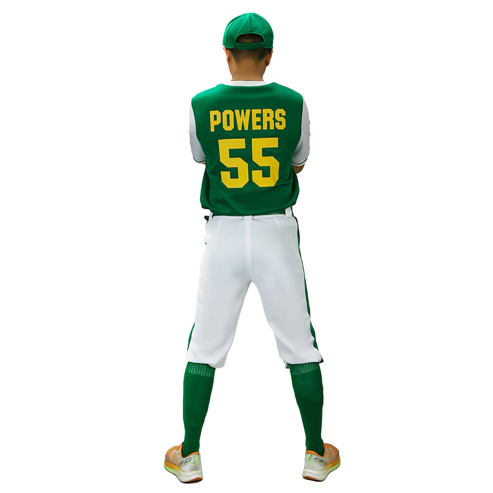 Eastbound & Down Kenny Powers Baseball Jersey Cosplay Costume (S-XXL Ready to Ship) Vikidoky