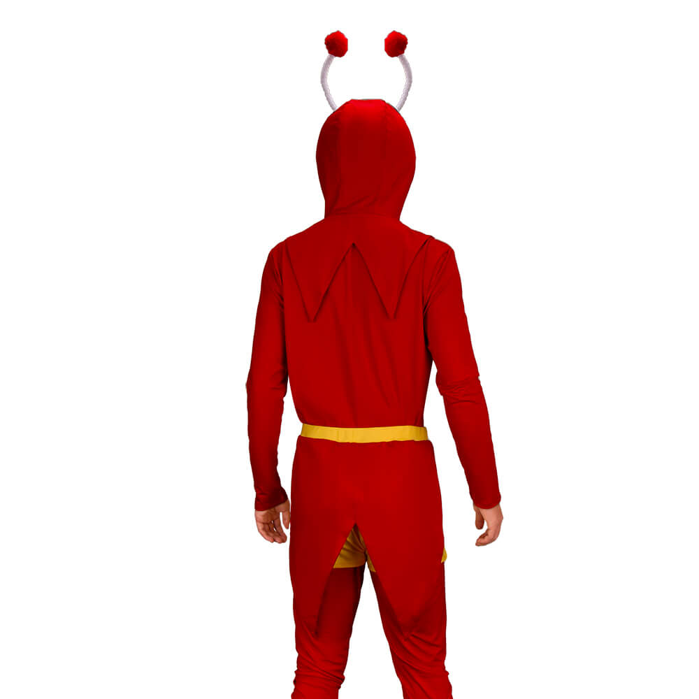 Kids El Chapulin Colorado Cosplay Costume (130/140 Ready to Ship) Vikidoky