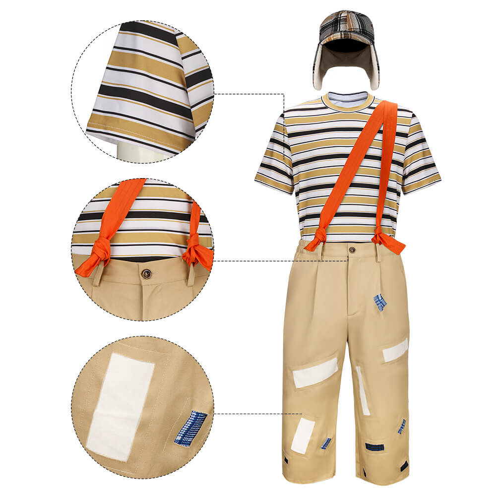 El Chavo Del Ocho Cosplay Costume for Adults (Ready to Ship) Vikidoky