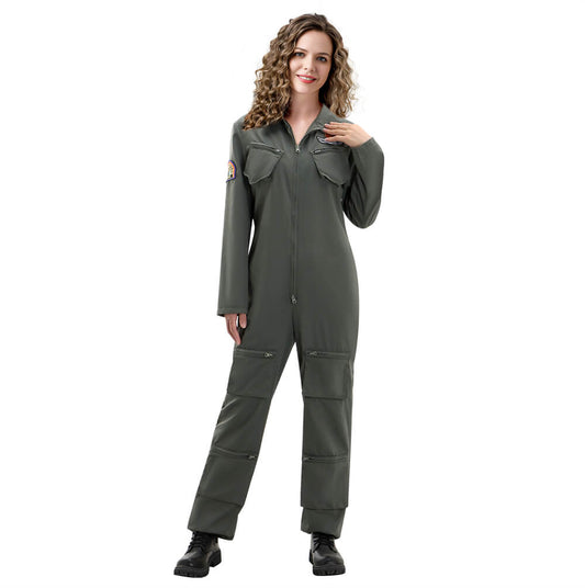 Alien Film Ellen Ripley Flight Suit Cosplay Costume Vikidoky