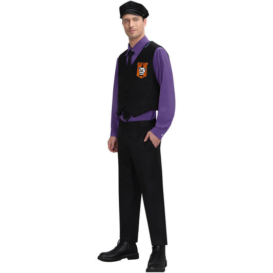 FNAF Movie William Afton Purple Guy Cosplay Costume (Ready to Ship) Vikidoky