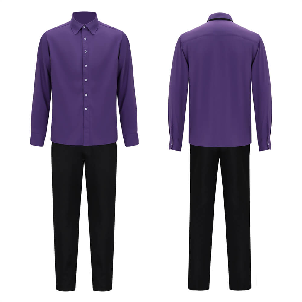 FNAF Movie William Afton Purple Guy Cosplay Costume (Ready to Ship) Vikidoky
